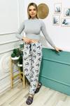138620 Desenli Polar Pijama